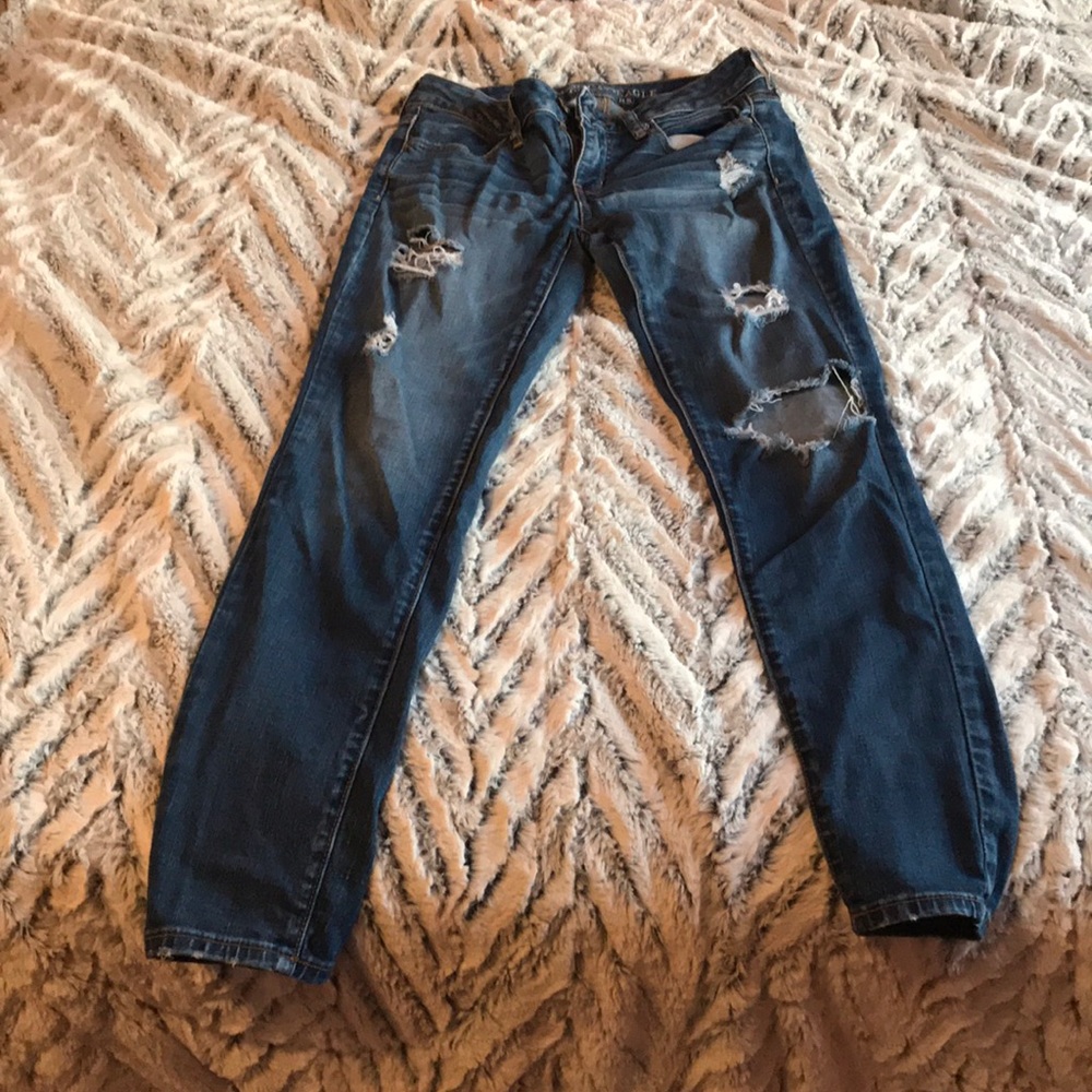 American Eagle Ripped Jegging